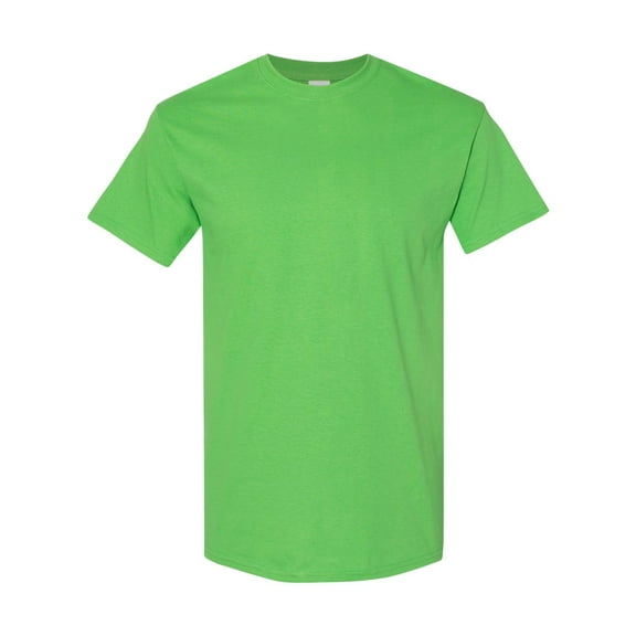 Heavy Cotton T-Shirt, L, Electric Green