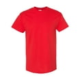 thumbnail image 1 of Heavy Cotton T-Shirt, M, Red, 1 of 3