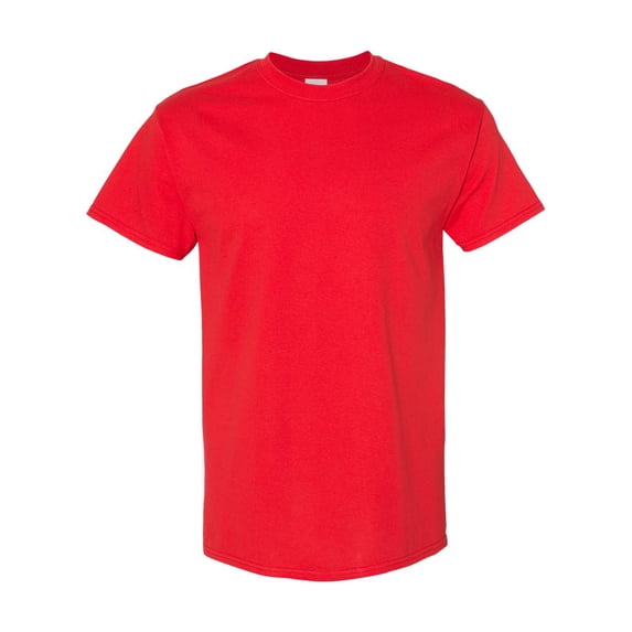 Heavy Cotton T-Shirt, M, Red