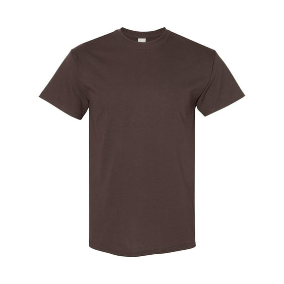 Heavy Cotton T-Shirt, S, Dark Chocolate