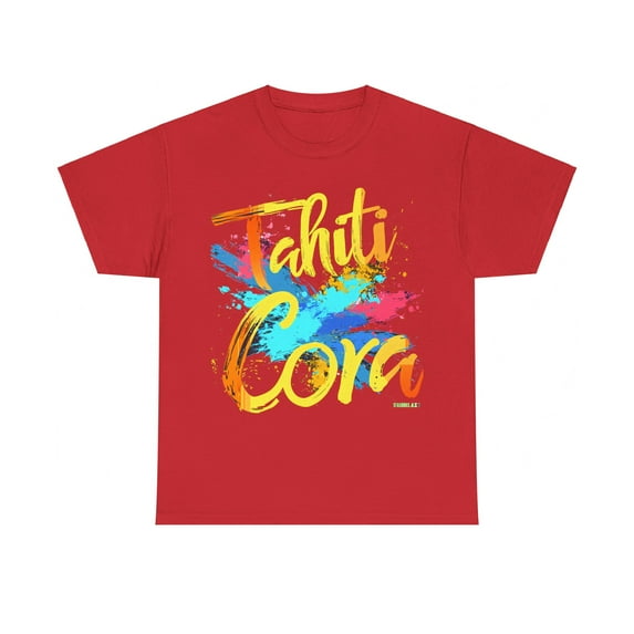 Heavy Cotton T-Shirt Tahiti Cora Logo 003