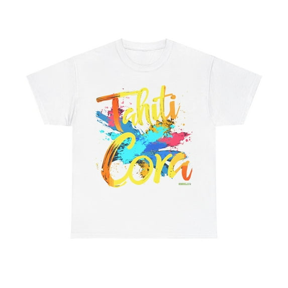 Heavy Cotton T-Shirt Tahiti Cora Logo 003