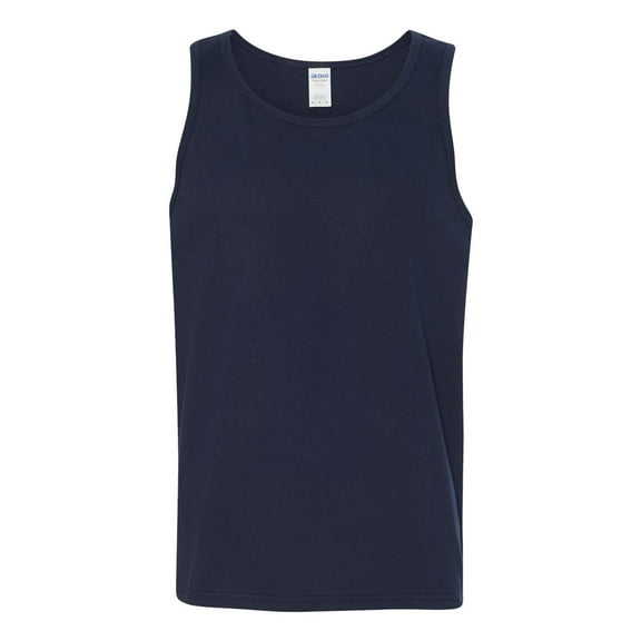 Heavy Cotton Tank Top, M, Navy