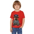 thumbnail image 1 of Heavy Cotton™ Toddler Tshirt My Dog is in the Air Force Select from 100Dogs, 1 of 4