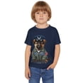 thumbnail image 1 of Heavy Cotton™ Toddler Tshirt My Dog is in the Air Force Select from 100Dogs, 1 of 4