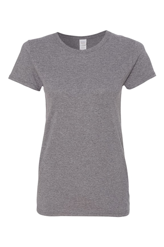 Heavy Cotton Womens T-Shirt, 3XL, Graphite Heather