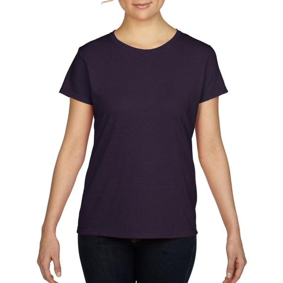 Heavy Cotton Women’s T-Shirt, L, Blackberry