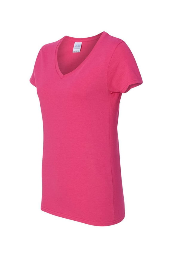 Heavy Cotton Women's V-Neck T-Shirt - 5V00L