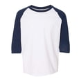 thumbnail image 1 of Heavy Cotton™ Youth Raglan Three-Quarter Sleeve T-Shirt, 1 of 3