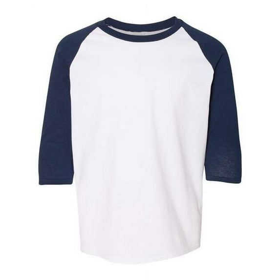 Heavy Cotton™ Youth Raglan Three-Quarter Sleeve T-Shirt