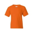 thumbnail image 1 of Heavy Cotton Youth T-Shirt, L, Safety Orange, 1 of 3