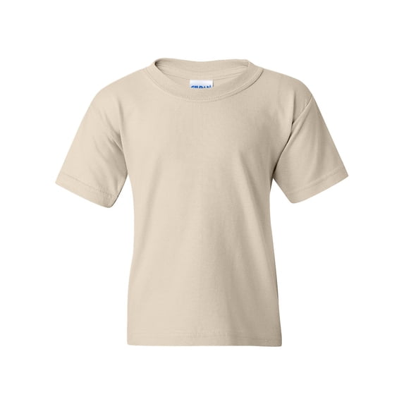 Heavy Cotton Youth T-Shirt, M, Natural