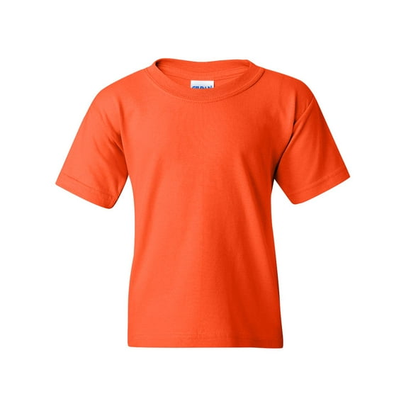 Heavy Cotton Youth T-Shirt, M, Orange