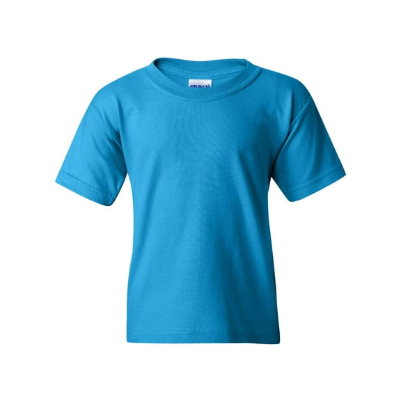 Heavy Cotton Youth T-Shirt, M, Sapphire