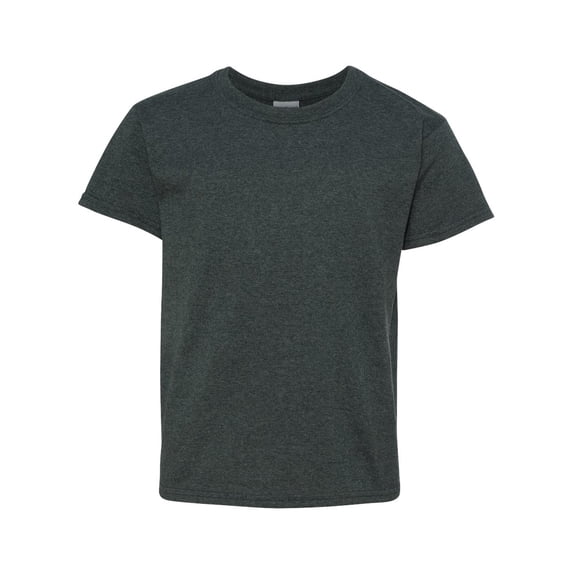 Heavy Cotton Youth T-Shirt, XL, Dark Heather