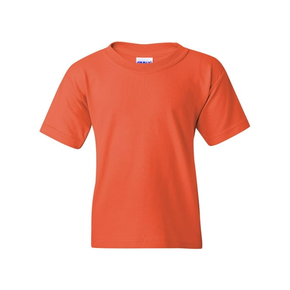 Heavy Cotton Youth T-Shirt, XS, Coral Silk