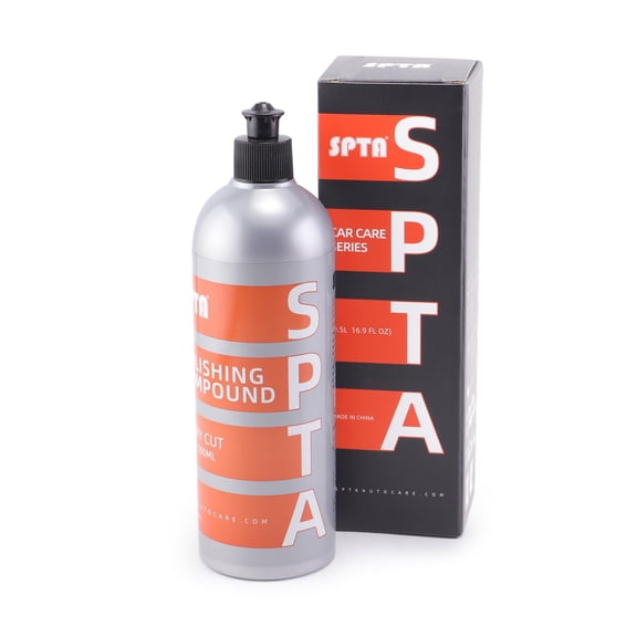 Heavy Cut Polishing Compound, 16.91oz (500ml) Polishing Compound Car Scratch & Swirl Remover Rubbing Compound & Coarse Polish Buffing Compound Swirl Remover for Cars Automotive Paint Correction