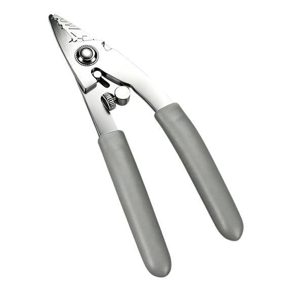 Heavy Duties Adjustable Fiber Optics Stripping Pliers Stripping Tool With Safe Locking Systems And Compacts Size Design
