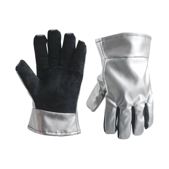 Heavy Duties Thermal Gloves1eatherPalms For High Temperature Handling Safety
