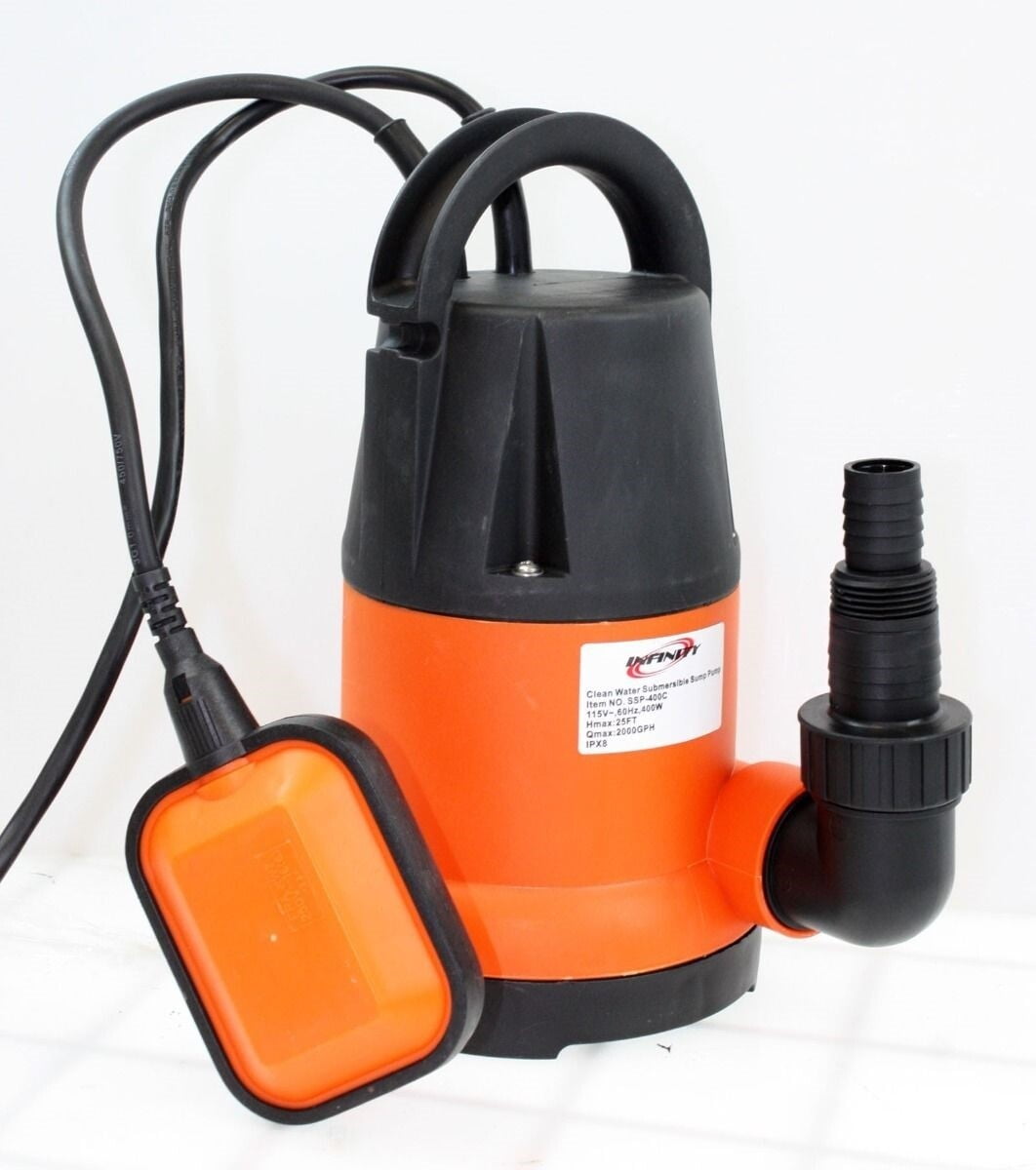 SHANGDA Automatic Sump Pump With Float Switch