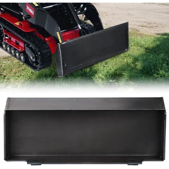 Heavy Duty 1/4" Quick Attach Mount Plate for Mini Skid Steer, Compatible with Toro Dingo & Ditch Witch, 1/2" Thick Insert, Ideal for Attachment and Mounting$$Garden &