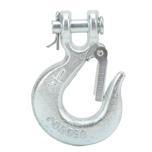 Heavy Duty 1/4in Clevis Slip Hook, G70 Steel, 0.8in Opening, Secures Chains For Trucks  Trailers