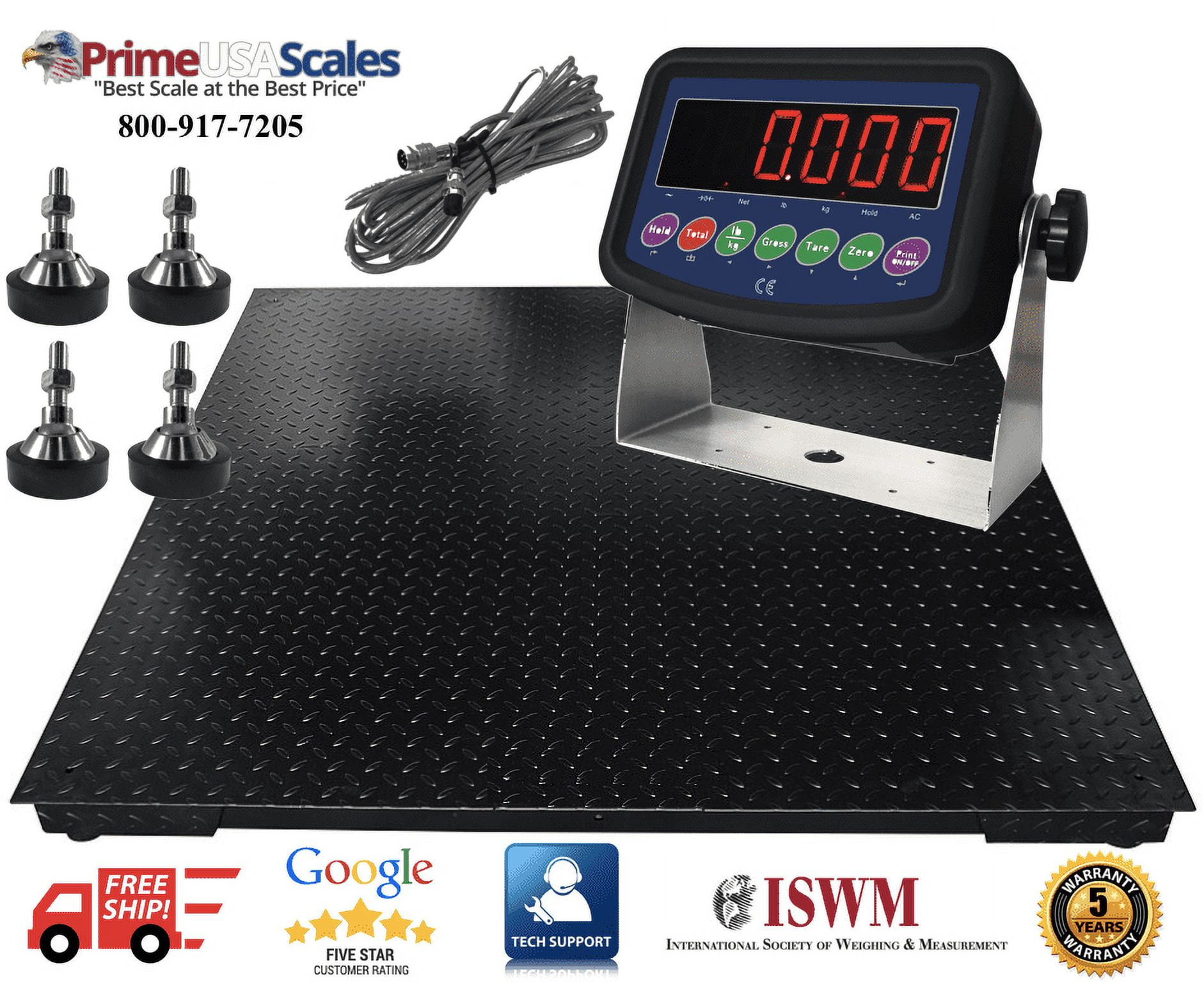 Etek Heavy Duty Floor Scale - Prime USA Scales