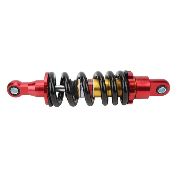 Heavy Duty 10.63 in / 270mm Motorcycle Rear Shock Absorber Adjustable Suspension Damper Universal High Performance Spring for Dirt Pit Bike ATV Quad Go Kart Scooter Replacement