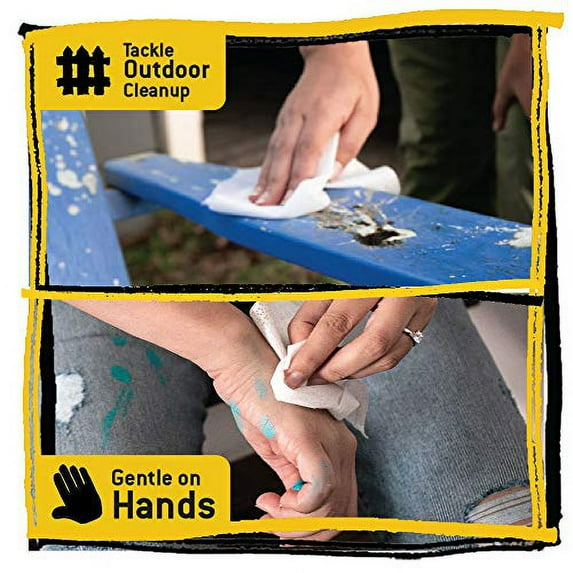 Heavy Duty 10" x 12" Multi-Surface Cleaning Wipes, On-The-Go 12-Pack (TW01-12)