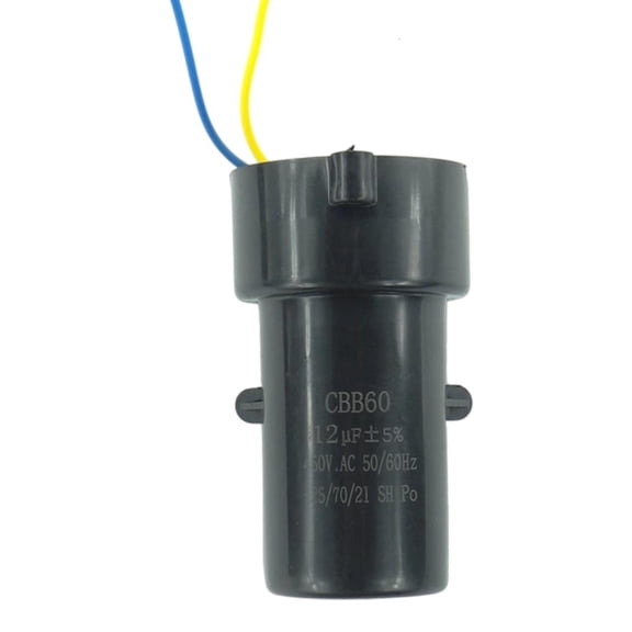 Heavy Duty 10UF/12UF/15UF CBB60 Capacitor Automatic Washing Machine Starting Capacitor Replacement for Washing Machine
