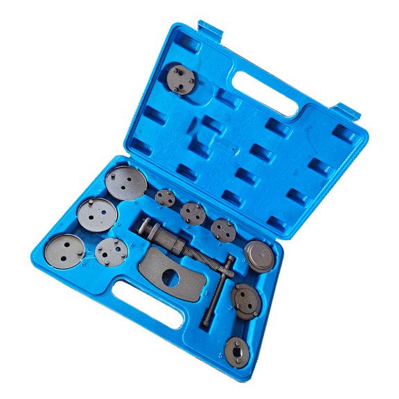Heavy Duty 12Pcs Brake Caliper Tool Set Steel Plunger Blow Back set Brakes Caliper Rewind for Safe & Efficient Car Repai