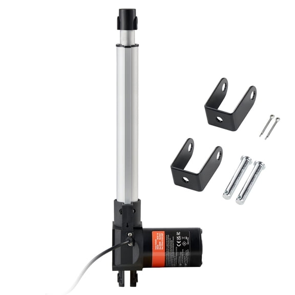 Heavy Duty 12V Linear Actuator 10 Inch Stroke 1320lbs Load IP44 Waterproof for Industrial Machinery Electric Doors Boats Cargo Equipment