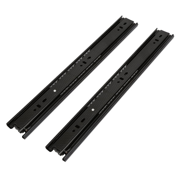 Heavy Duty 14 inch Ball Bearing Drawer Slides 35cm Cold Rolled Steel Soft Close Drawer Runners Damping Buffer Glides Rails 1 Pair
