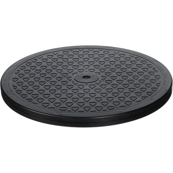 Heavy-Duty 15.9 Inch TV Turntable Swivel Stand (Black, 15") | 360 Degree Rotating Lazy Susan Base for Computers, Monitors, Cabinet Organizer, Painting, Potted Plants | Supports 150lbs