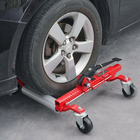 Heavy Duty 1500 Lbs Wheel Dolly - Car Lifter & Tire Jack for Vehicle Positioning