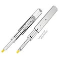 thumbnail image 1 of Heavy Duty 18-60 Inch Drawer Slides Ball Bearing Full Extension Pair, Anti-Rust Steel for Kitchen & Office, 1 of 11