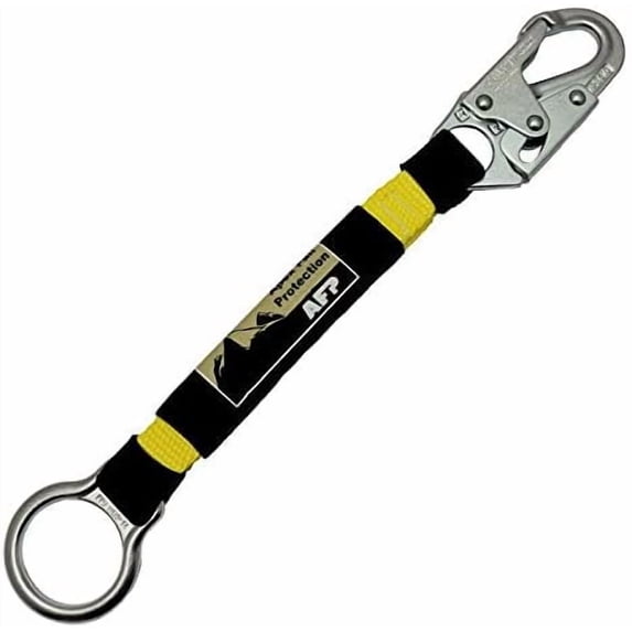 Heavy-Duty 18 inch D-Ring Extender Fall Protection with Snap Hook and O-Ring OSHA/ANSI Compliant PPE$$Tools & Hardware Other