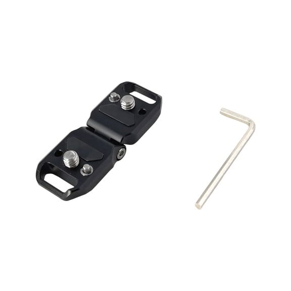 Heavy Duty 180 Rotating L Bracket with Tool-Free Release & 3kg Load for DSLR Camera Accessories
