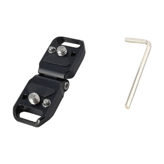 Heavy Duty 180 Rotating L Bracket with Tool-Free Release & 3kg Load for DSLR Camera Accessories