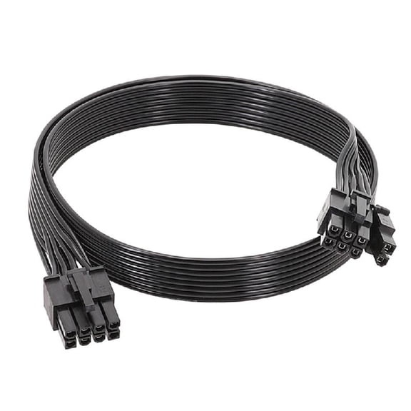 Heavy Duty 18AWG PCIe Power Cable 8in to 6+2PIN Connector for PC Builds