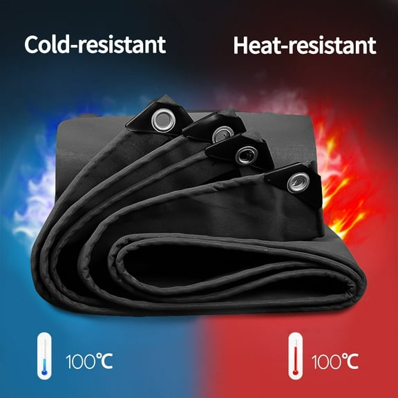 Heavy Duty 19.4oz Canvas Tarp Extra Thick Waterproof Tarpaulin Full Sizes