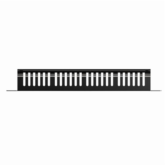 Heavy Duty 1U Server Rack Cable Management Panel 19inch 24 Position 48 Port High Density Data Center Solution