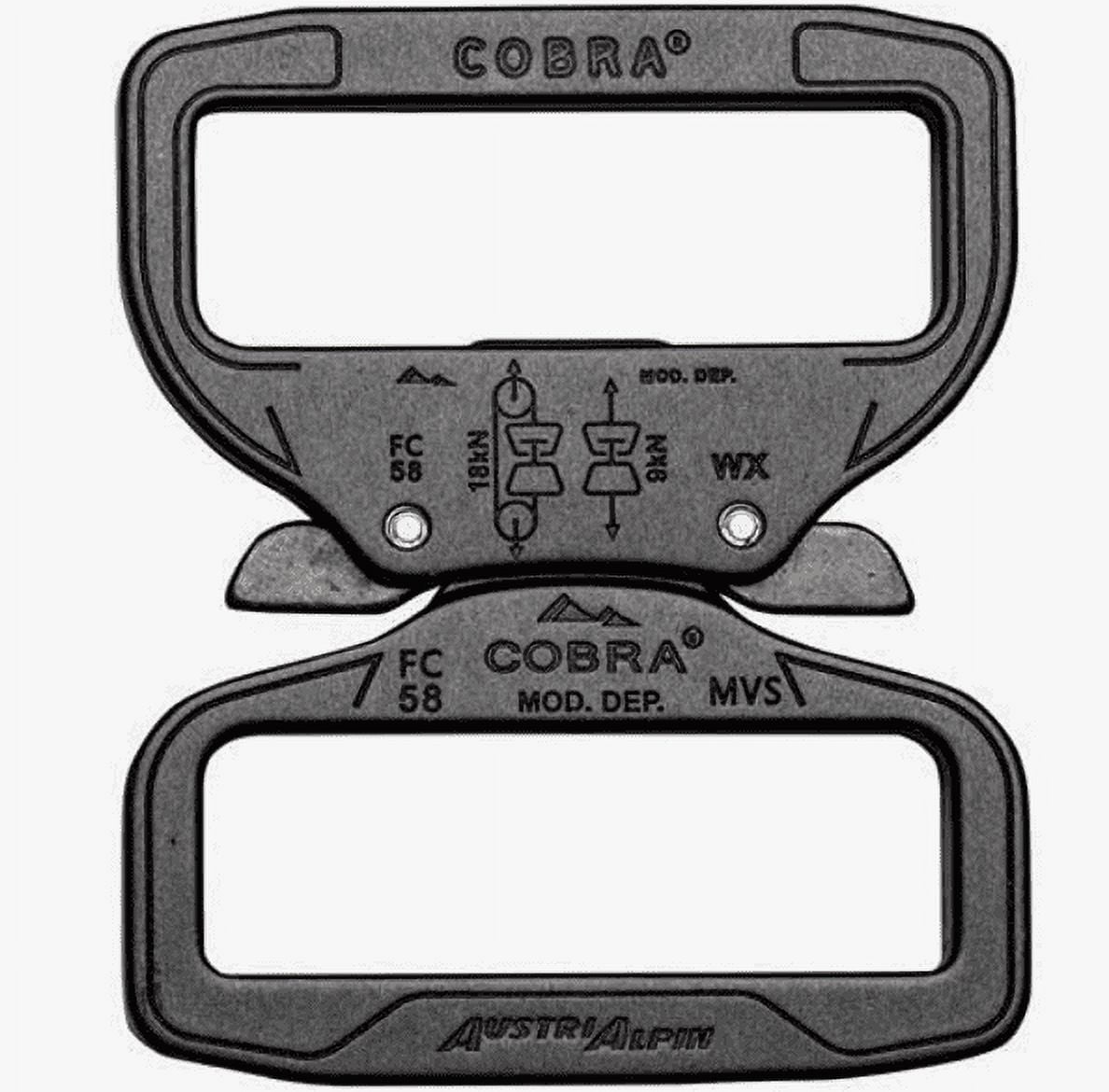 COBRA ProStyle 2.25 58mm Quick Release Fixed Duty Belt Buckle