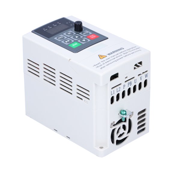 Heavy Duty 2.2KW Variable Frequency Drive 220V Single Phase VFD Inverter - V/F Closed Loop Speed Controller with PAM Control for Commercial Assembly Line Conveyors (2.95 HP)