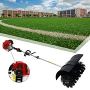 Heavy Duty 2.3HP Power Sweeper 52cc Handheld Gas Powered Broom Snow Dirt Walkway