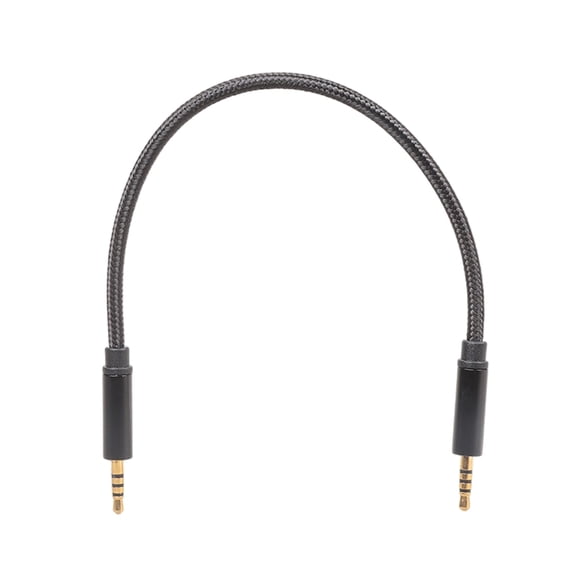 Heavy Duty 2.5mm Audios Cable with 4Pole TRRS Plugs Builts with Gold Plate Tip