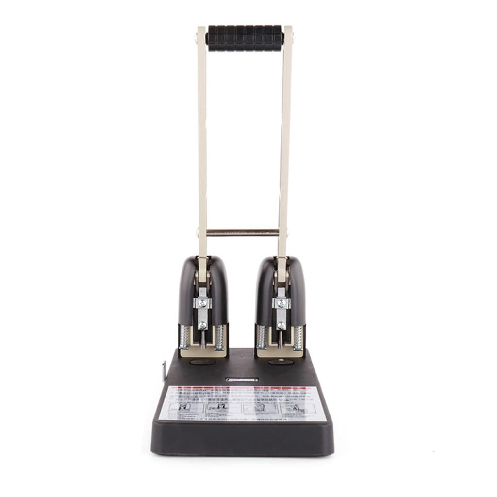 Heavy Duty 2 Hole Puncher 150 Sheets Paper Hole Puncher Industrial Hole Punches For Paper PVC Laminated Sheets Cardstock