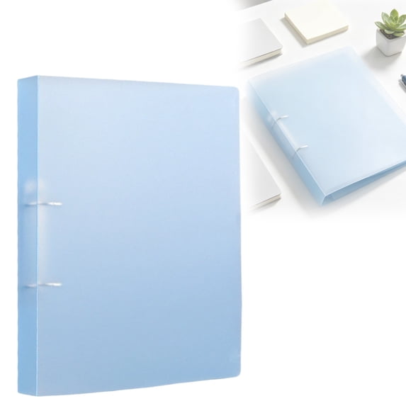 Heavy Duty 2 Inch 2 Ring Binder 1Pc, Tear Resistant Long Lasting File Binder for Frequent Daily Use