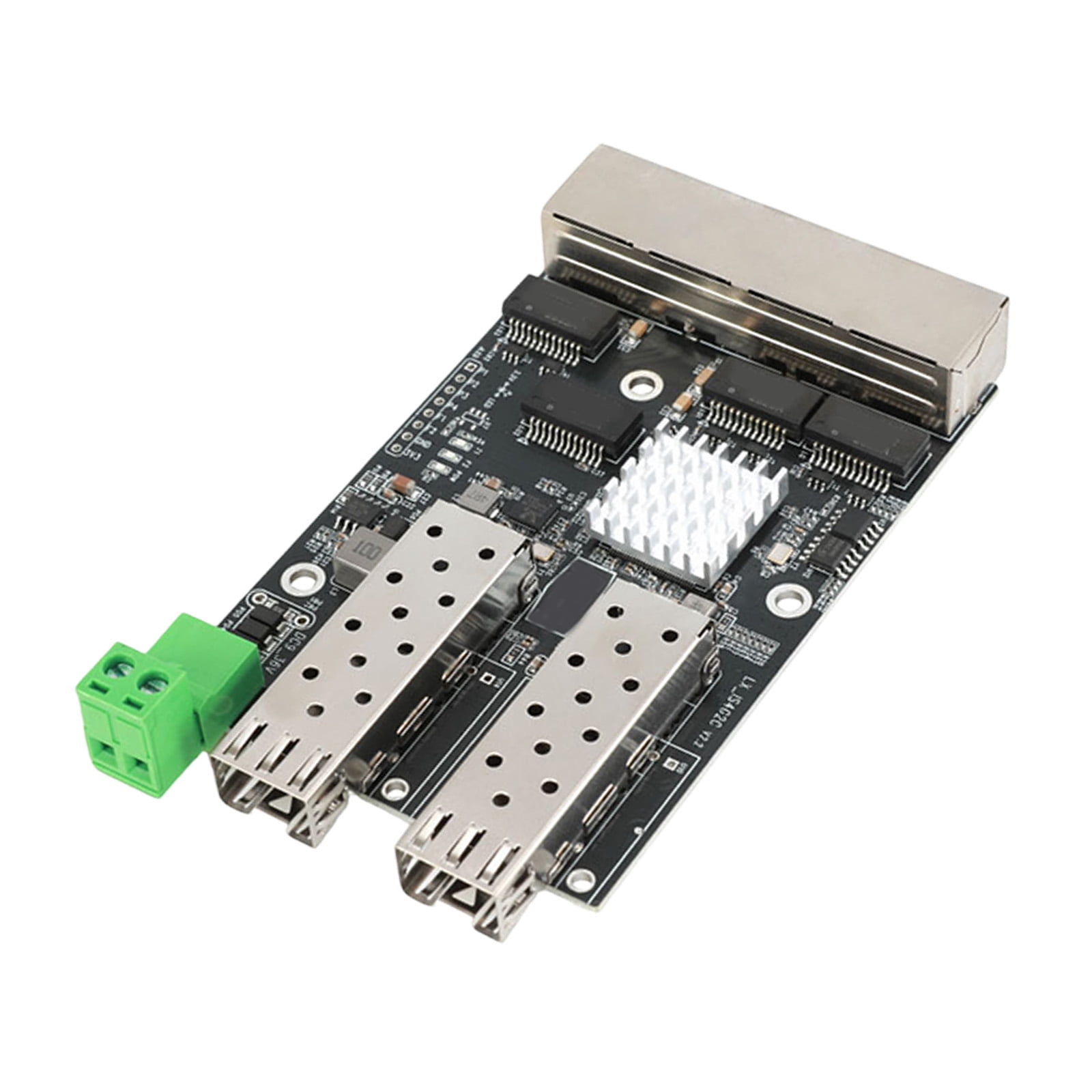 Heavy Duty 2 Light 4 Electric Port Gigabit Networking Switches With 5V To 36VDC Power Input