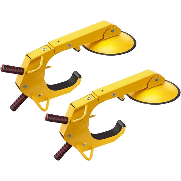 Heavy Duty 2 Pack Trailer Wheel Lock Clamp Anti Theft Tire Lock for RV Car Truck SUV